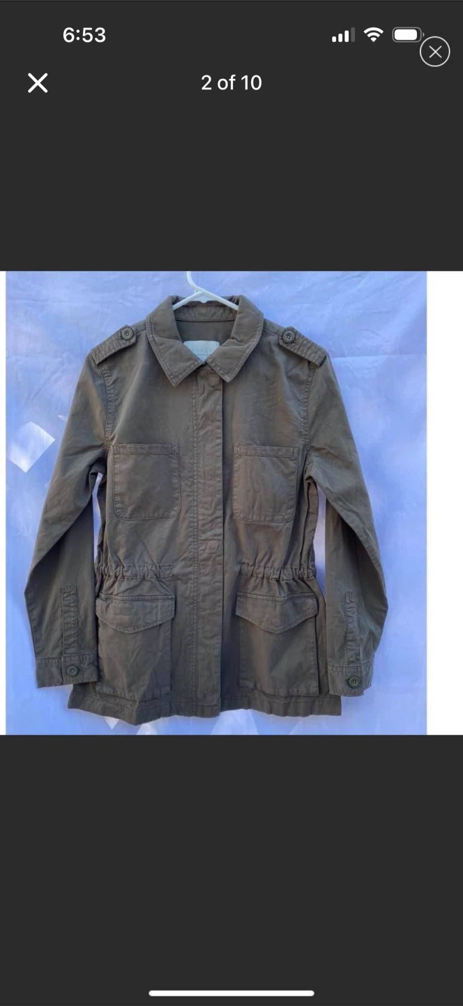 Hinge Army Green Utility Jacket - photo 2