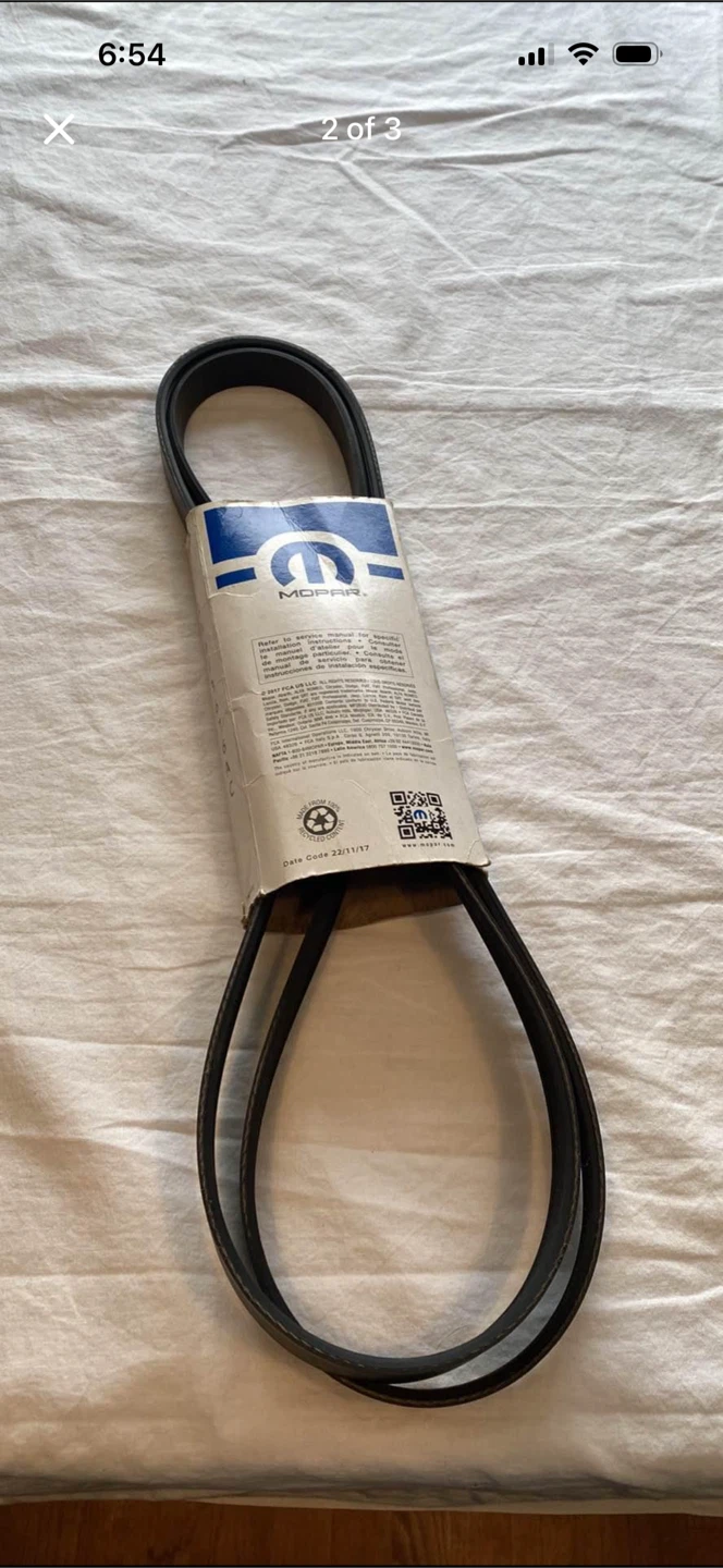 Genuine Mopar serpentine drive belt 5.7 - photo 2