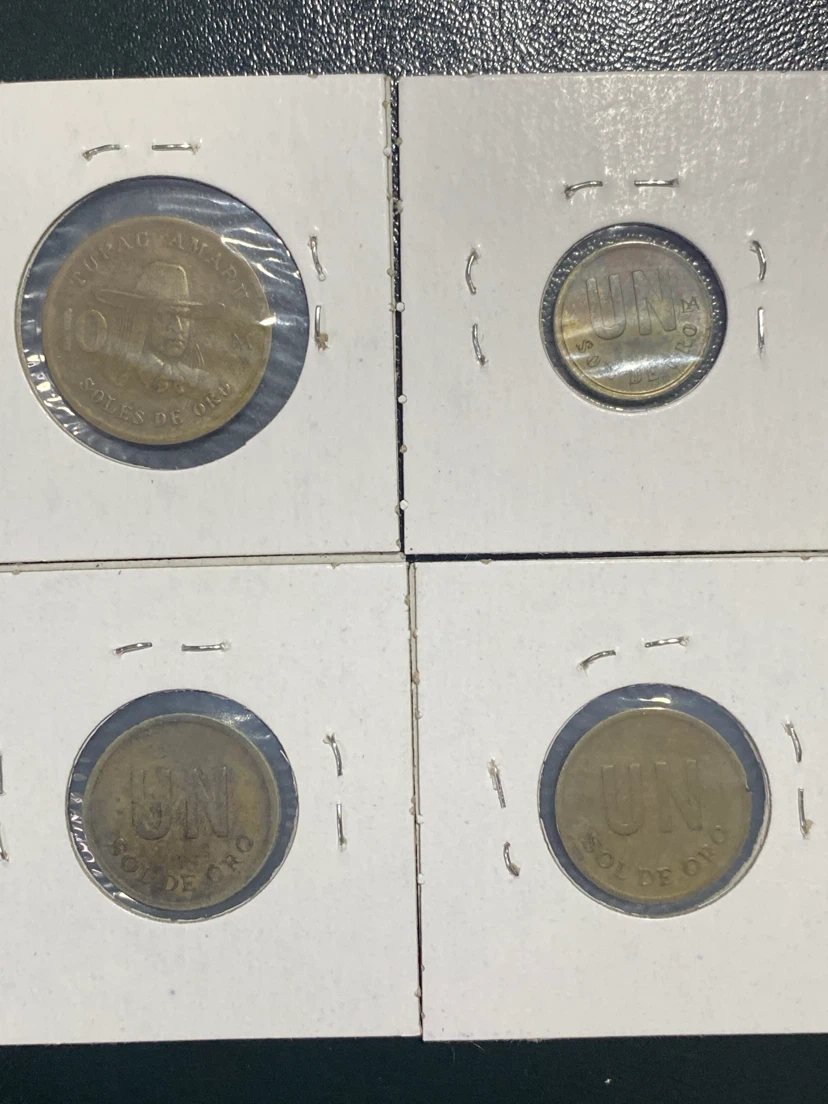Republic of Peru Coins (1975, 1976, 1980, 1981) - photo 2