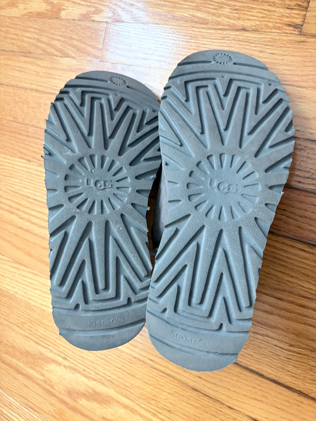 UGG Grey Suede Sheepskin Boots - photo 3