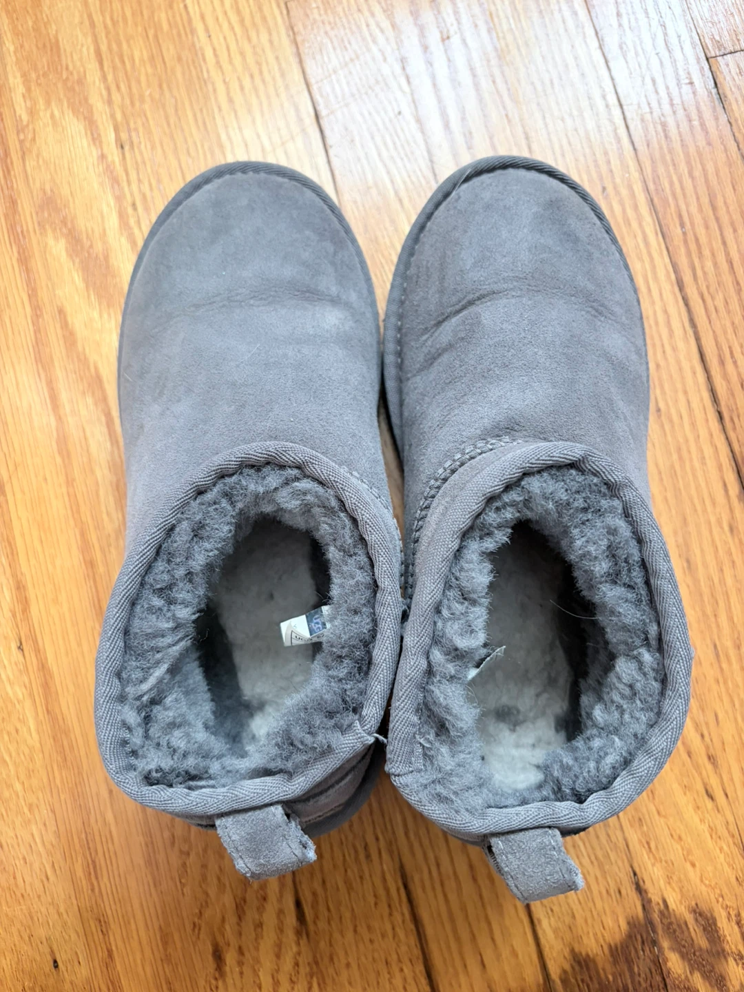 UGG Grey Suede Sheepskin Boots - photo 4