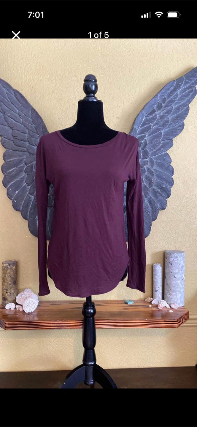 Wilfred Open Back Long-sleeve Shirt