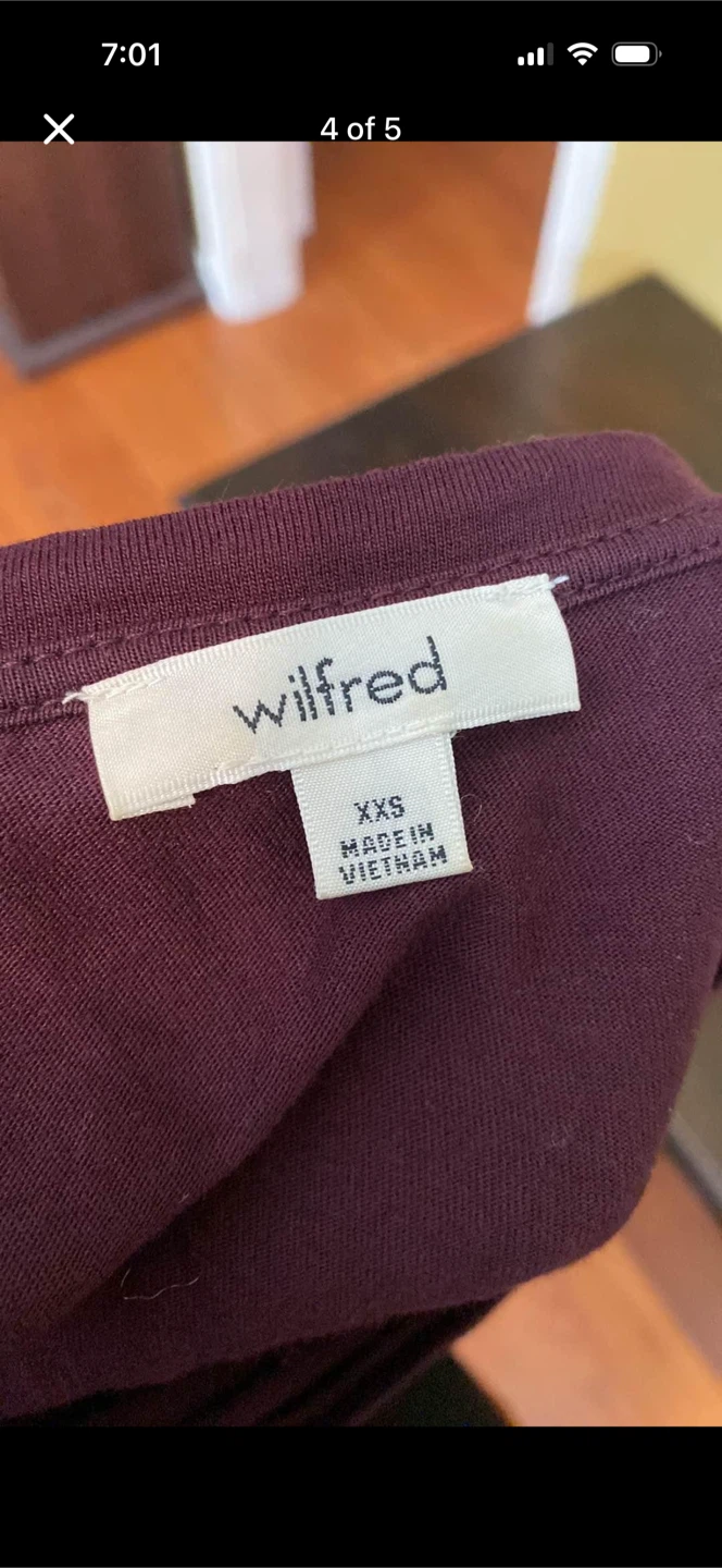 Wilfred Open Back Long-sleeve Shirt - photo 4