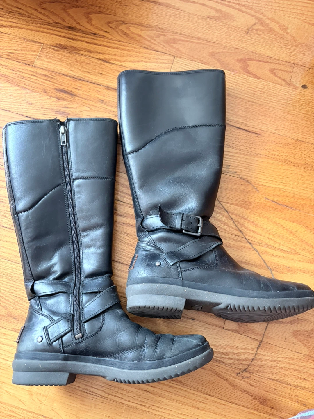 UGG Waterproof Leather Knee-High Boots