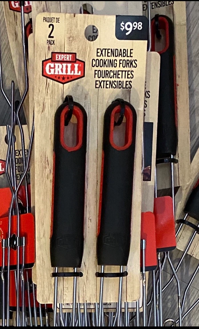 Grill Extendable Cooking Forks - New 3 pack - photo 4