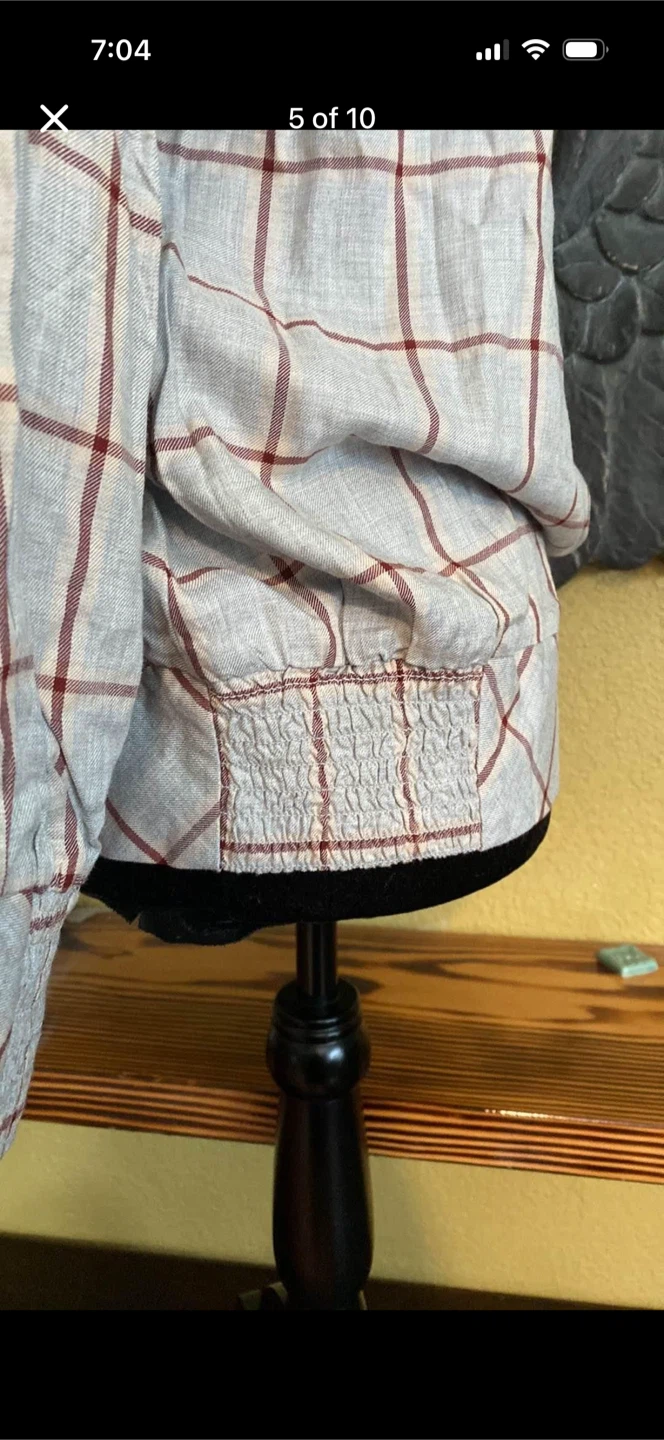 Reitmans Plaid Long sleeve Shirt - photo 5