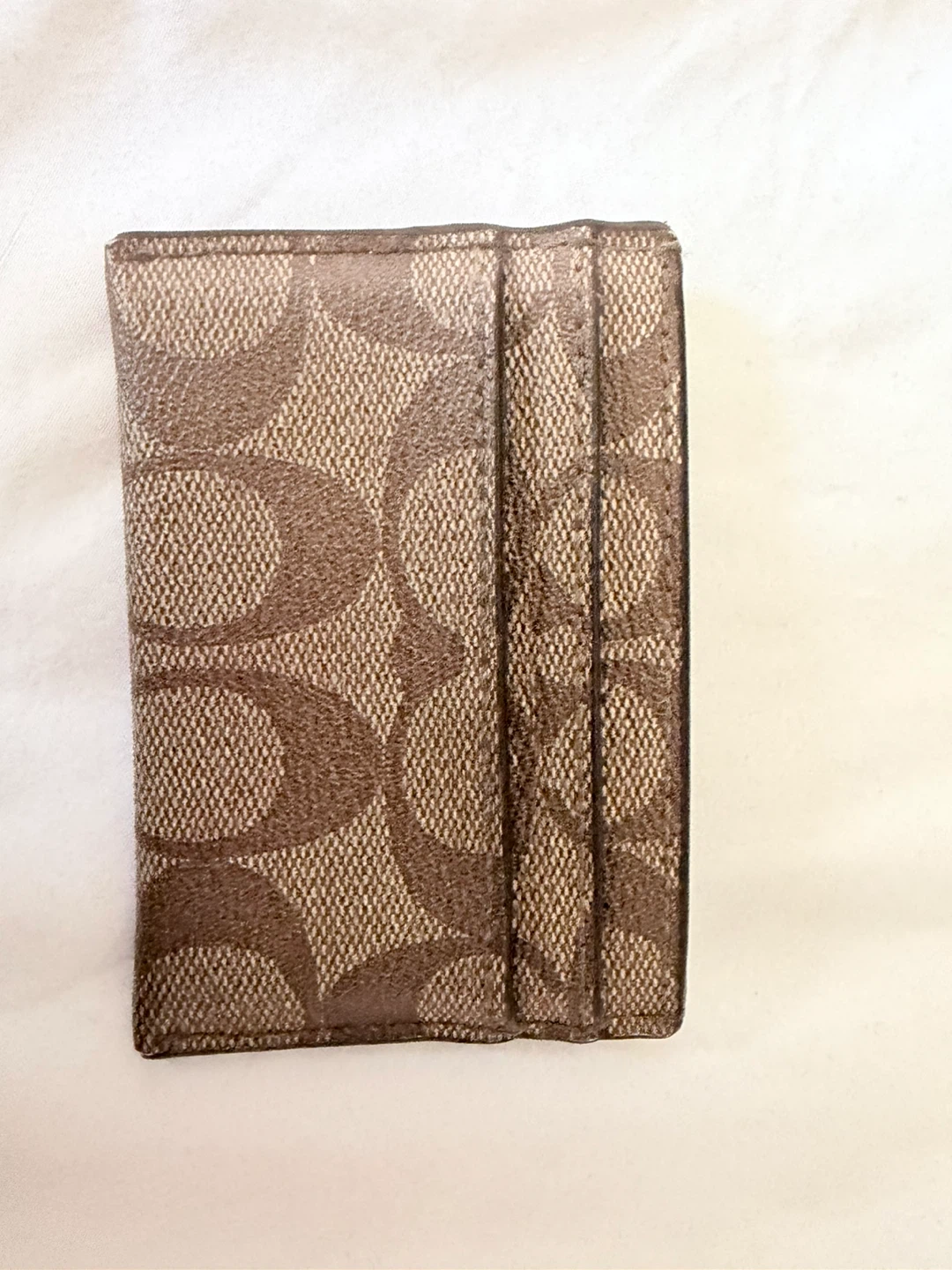 Coach Card Holder - Signature C Pattern - photo 2