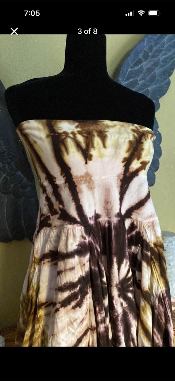 Solitaire Tie Dye Flowy Dress/Skirt - photo 3