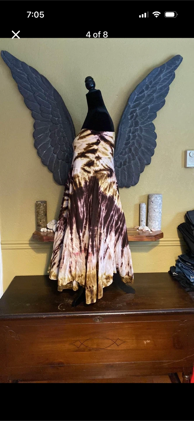 Solitaire Tie Dye Flowy Dress/Skirt - photo 4