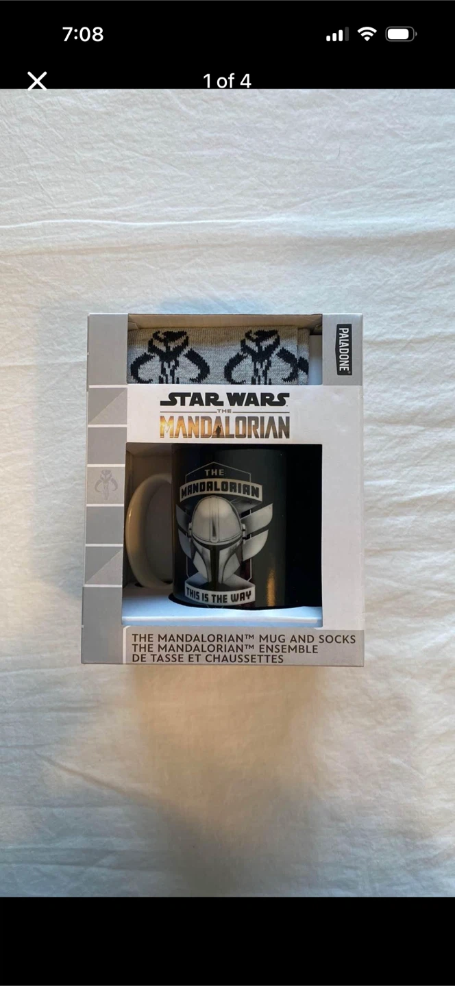 Disney Star Wars Mandalorian Mug And Socks Gift Set
