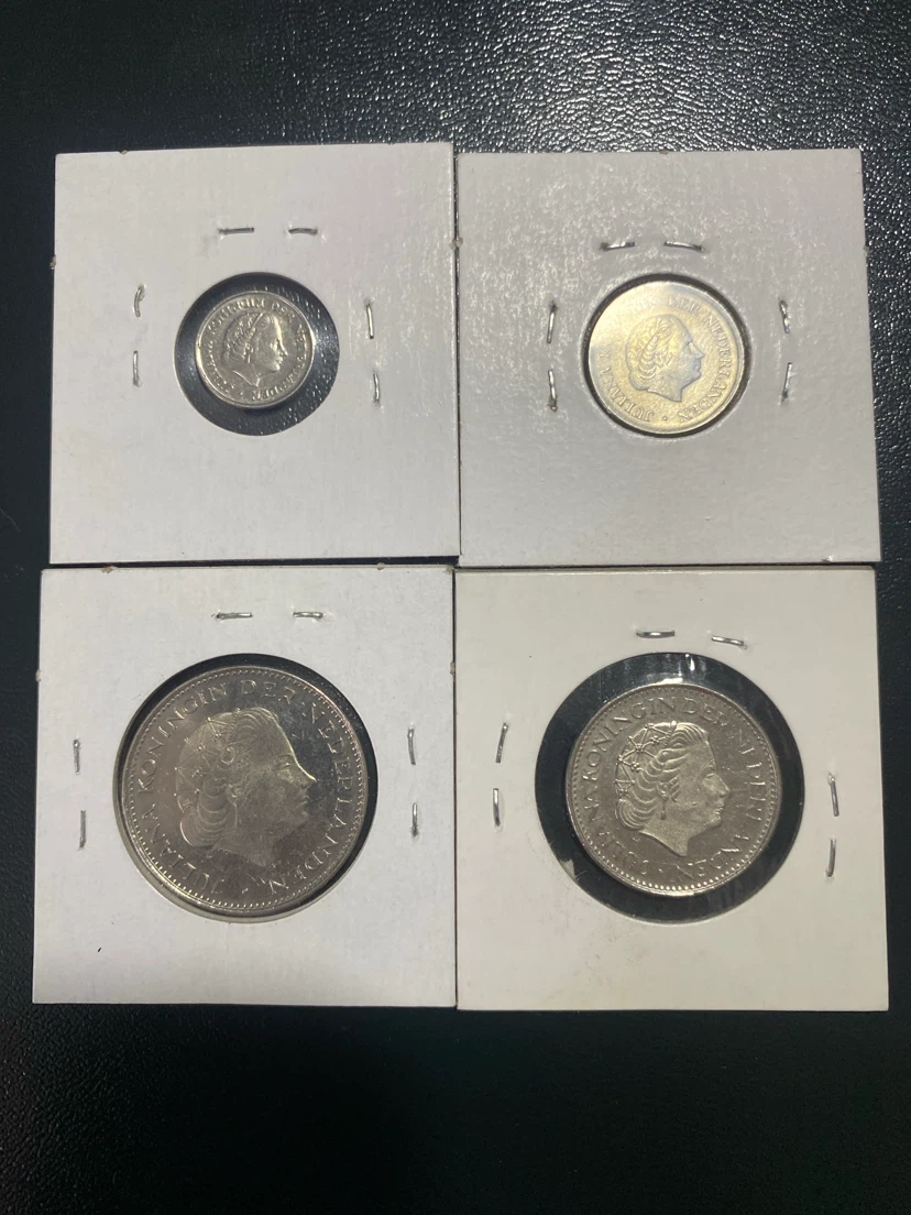 Netherlands Coin Collection - 1966, 1971, 1980 - photo 2