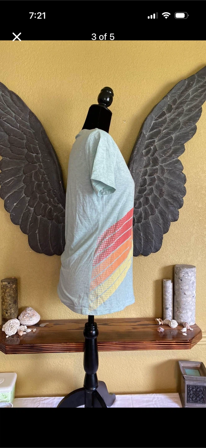 Color Me Rad V-neck Tee Shirt - photo 3