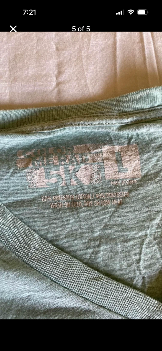 Color Me Rad V-neck Tee Shirt - photo 5