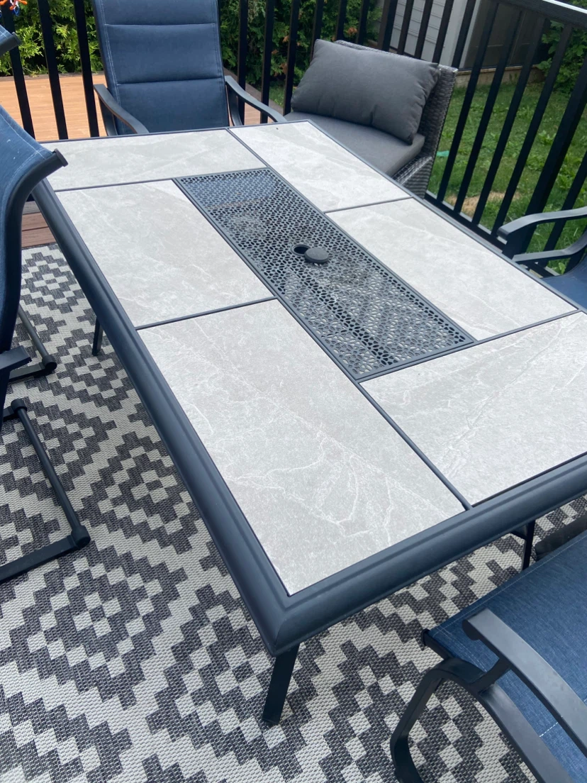 Patio Dining Set with Table and Chairs - photo 2