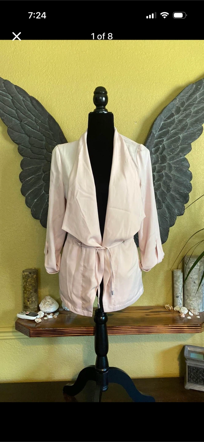 Cleo Open Front Cardigan With Tie Option