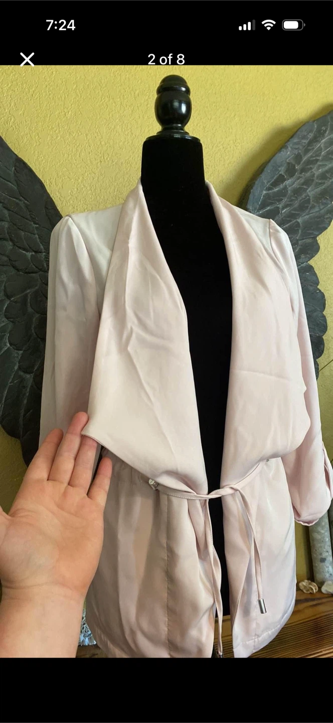 Cleo Open Front Cardigan With Tie Option - photo 2