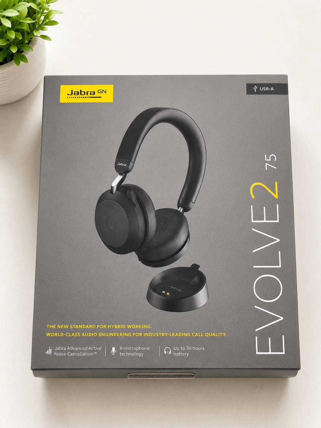 Jabra Evolve2 75 + Charging Base Headphone