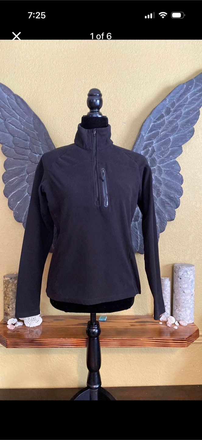 Eddie Bauer Light Half Zip Sweater
