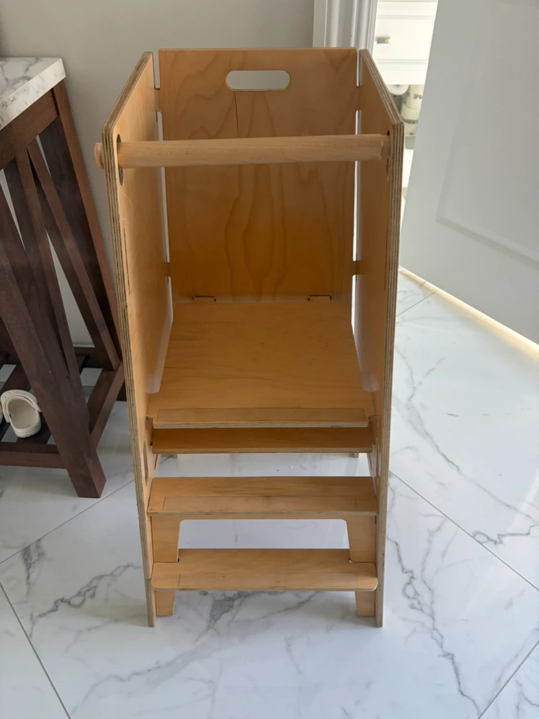 Montessori  Wooden Kitchen Helper Stool