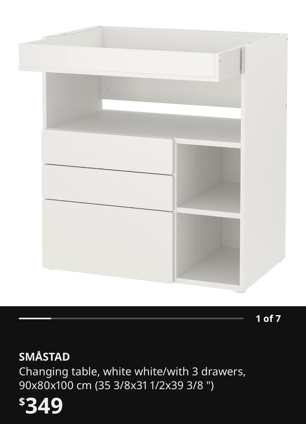 IKEA baby change table/dresser - photo 5