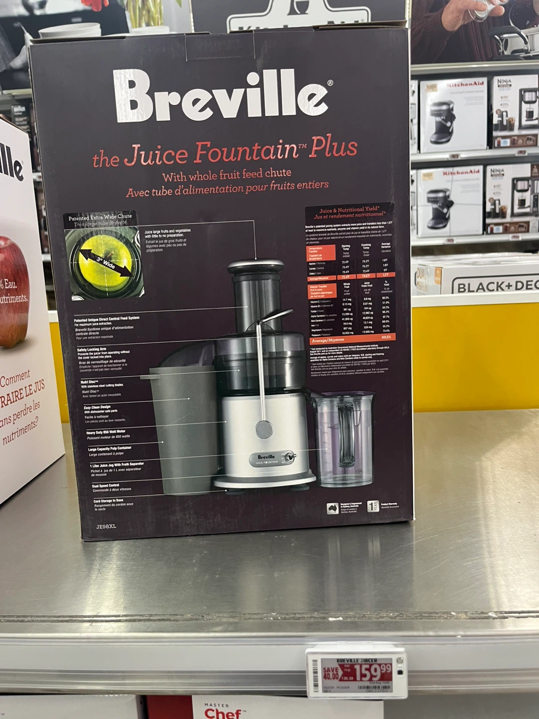 Breville the Juice Fountain Juicer