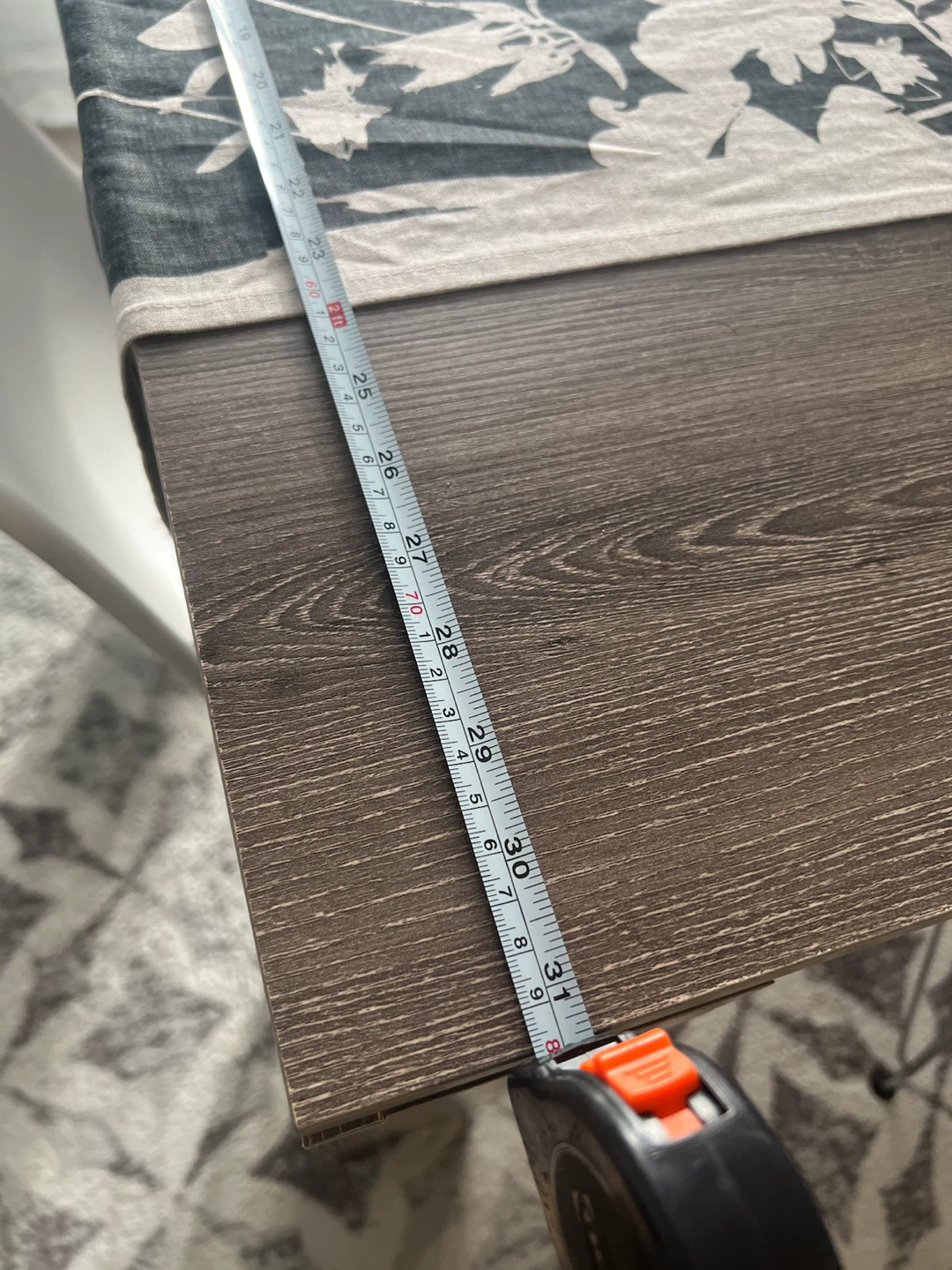 Grey wood Dining Table - photo 2