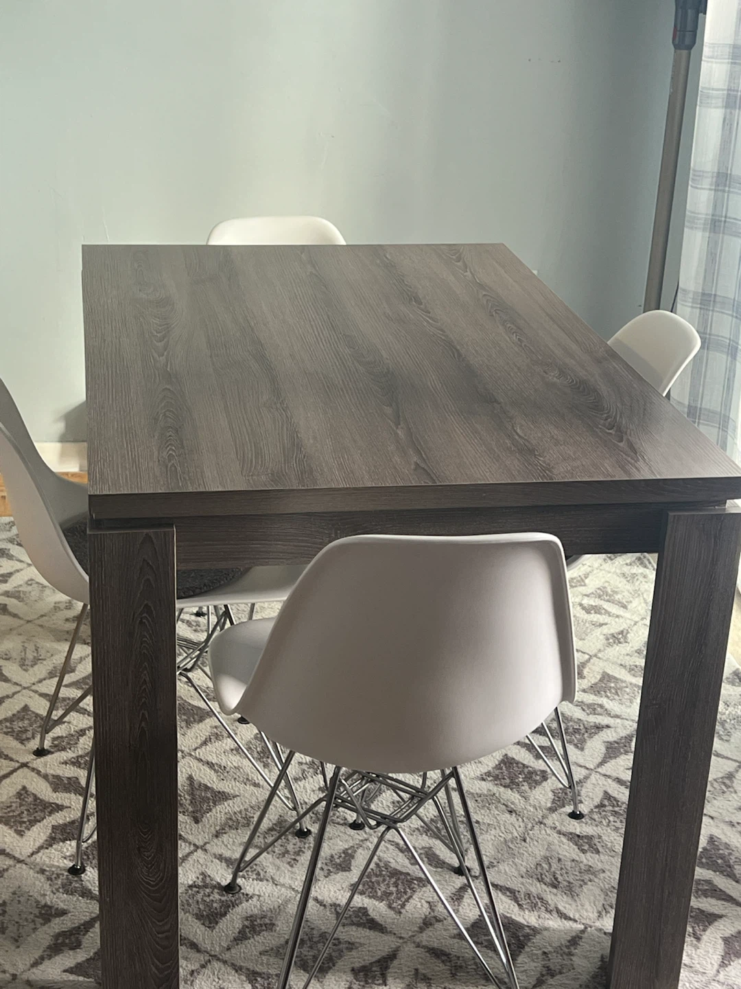 Grey wood Dining Table - photo 4