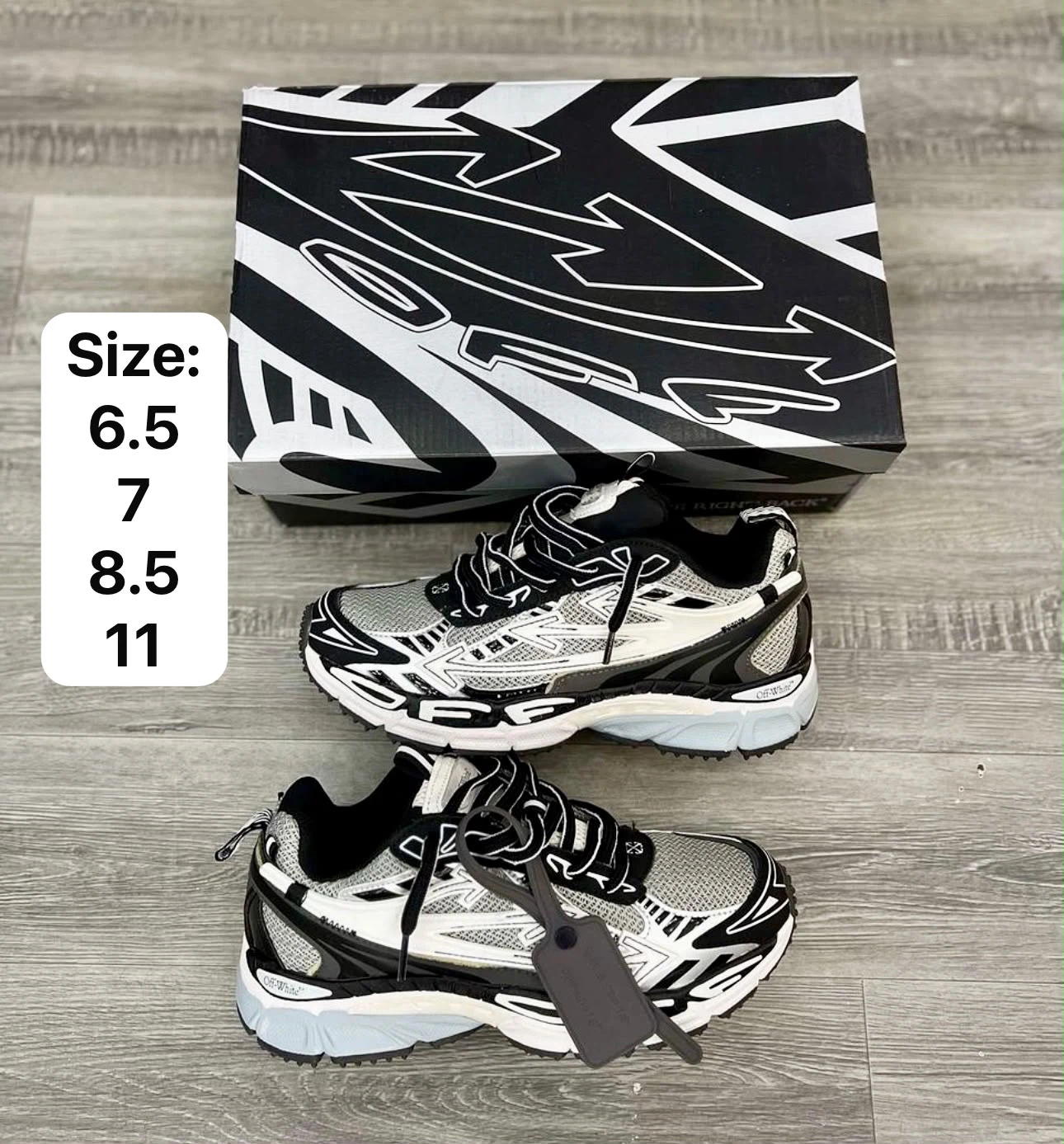Off-White Low Top Sneakers