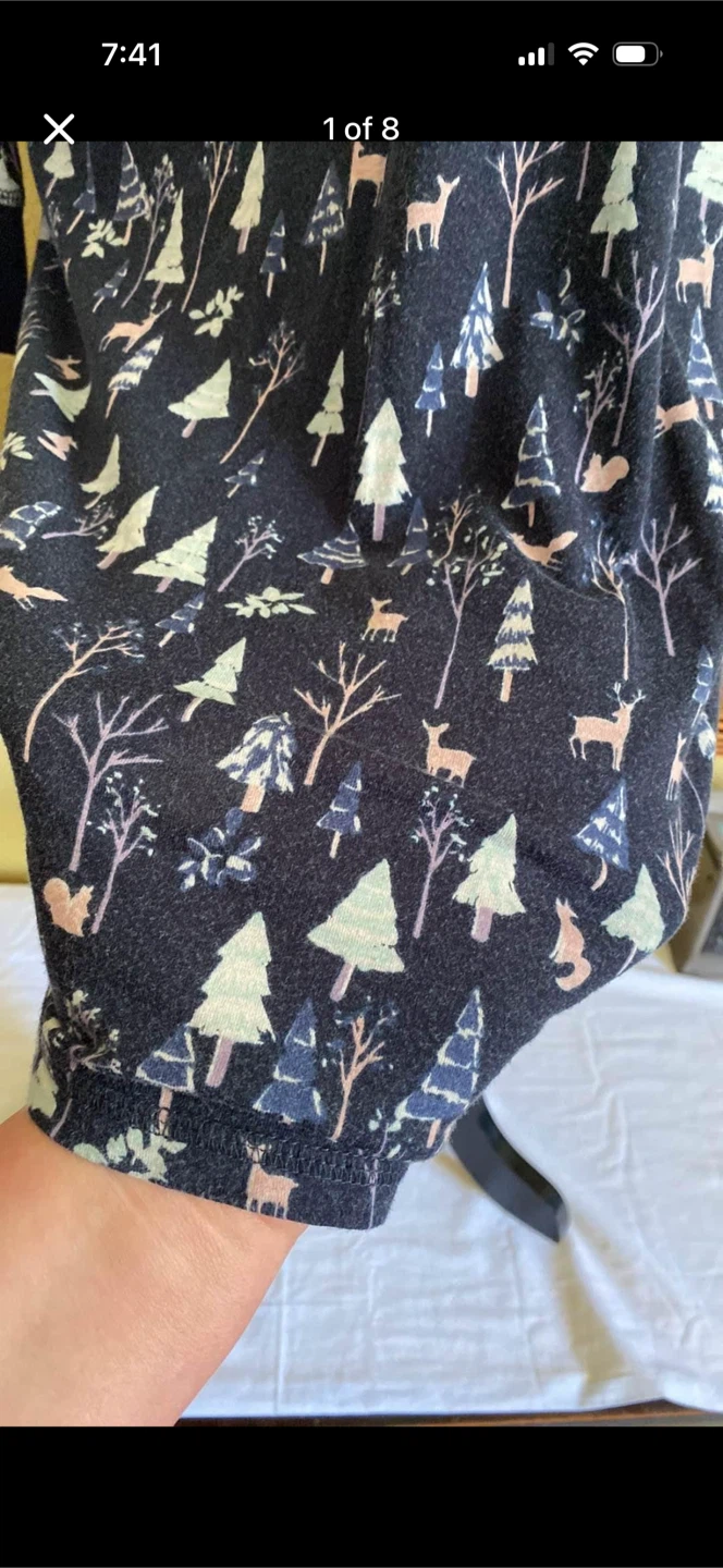 Denver Hayes Oversized Winter Pictured Sleepwear Gown - photo 2