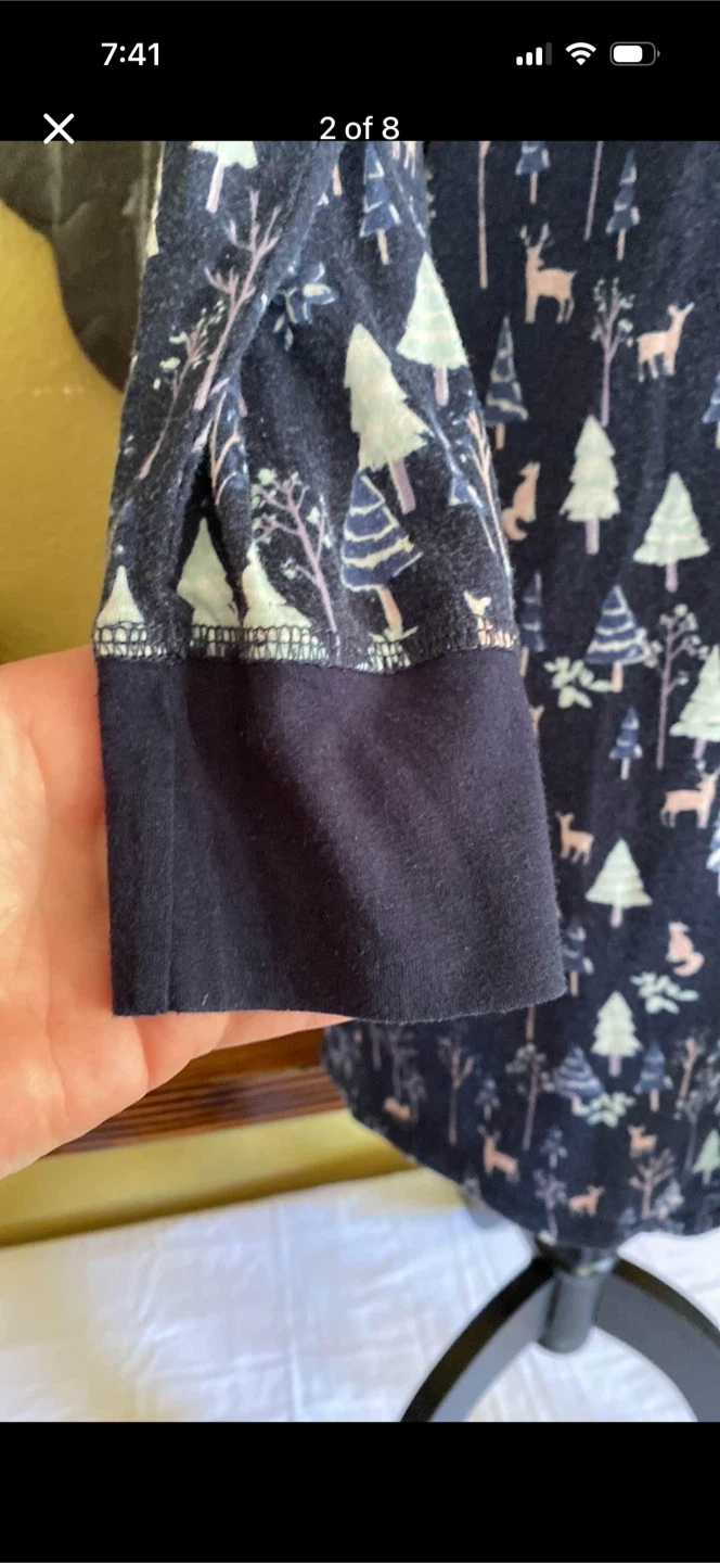Denver Hayes Oversized Winter Pictured Sleepwear Gown - photo 3