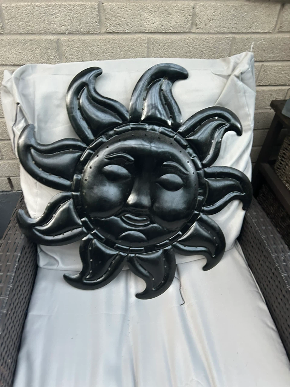 Sun Face Wall Decor