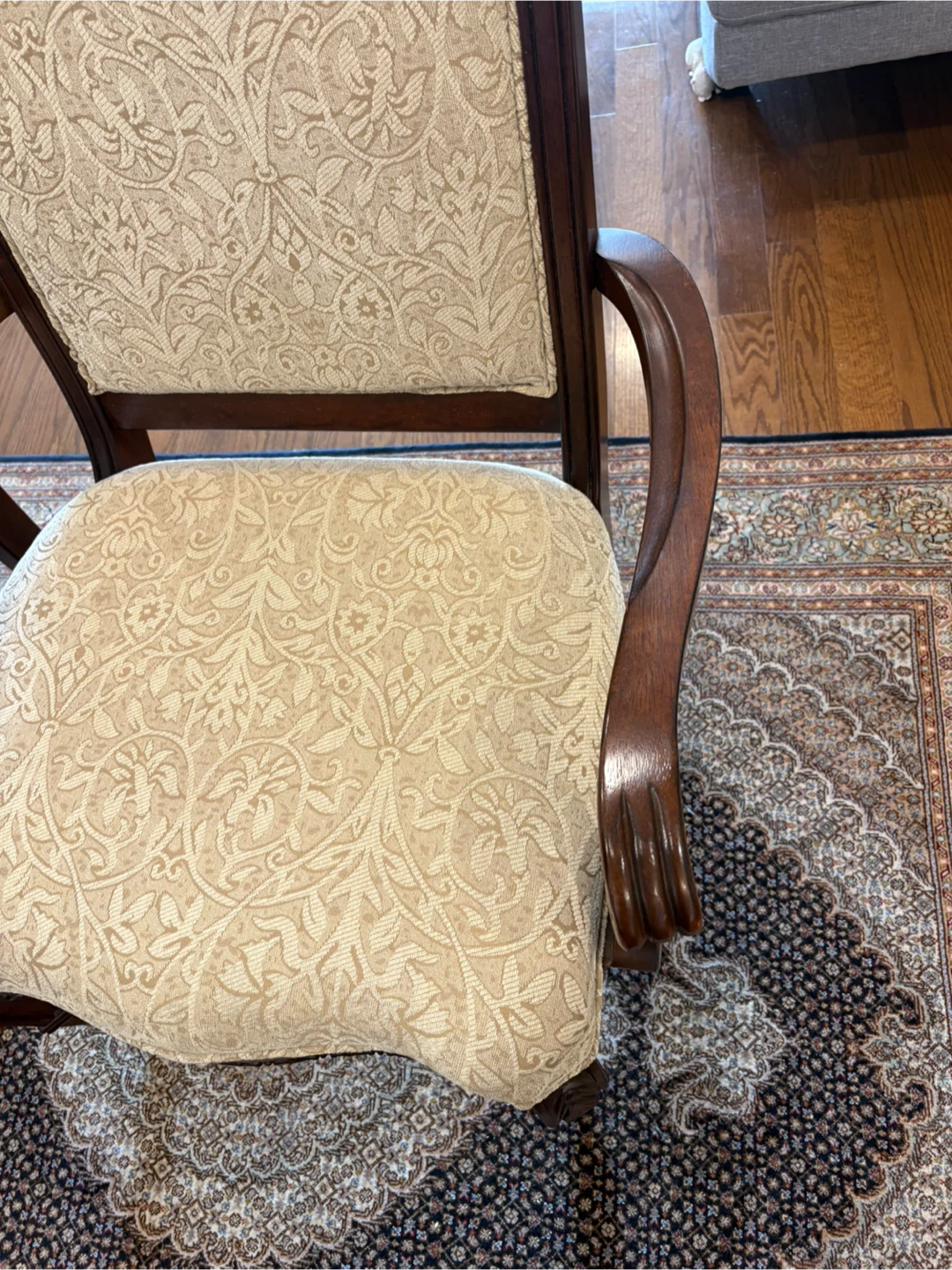 Pair of Upholstered Dining Chairs - photo 5