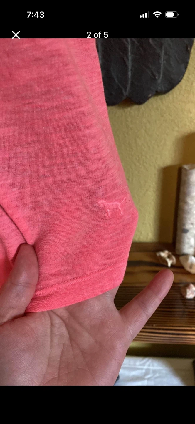 Victoria’s Secret Pink V-neck Shirt Top - photo 2