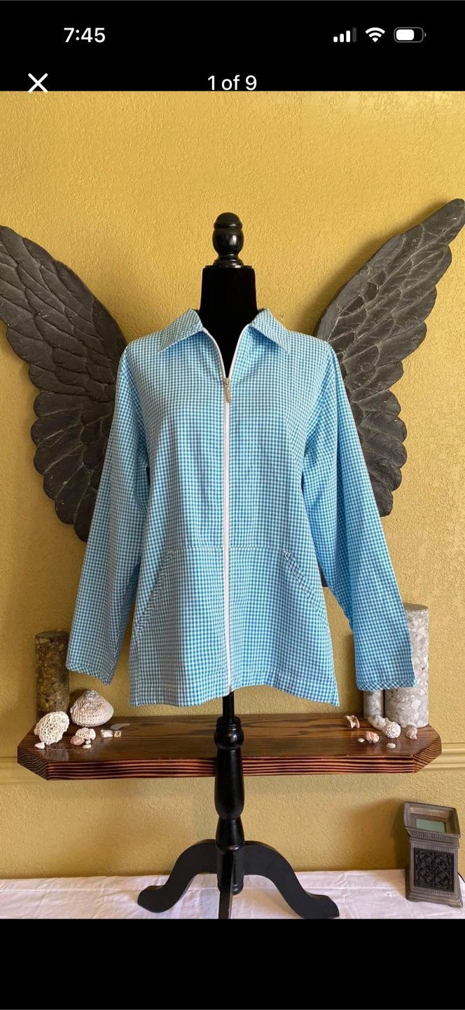 Vintage Bon Worth Oversized Unisex Light Summer Jacket