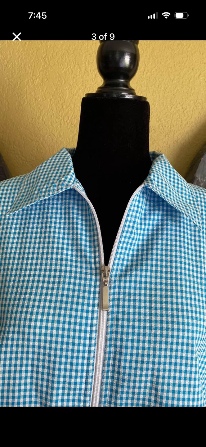 Vintage Bon Worth Oversized Unisex Light Summer Jacket - photo 4