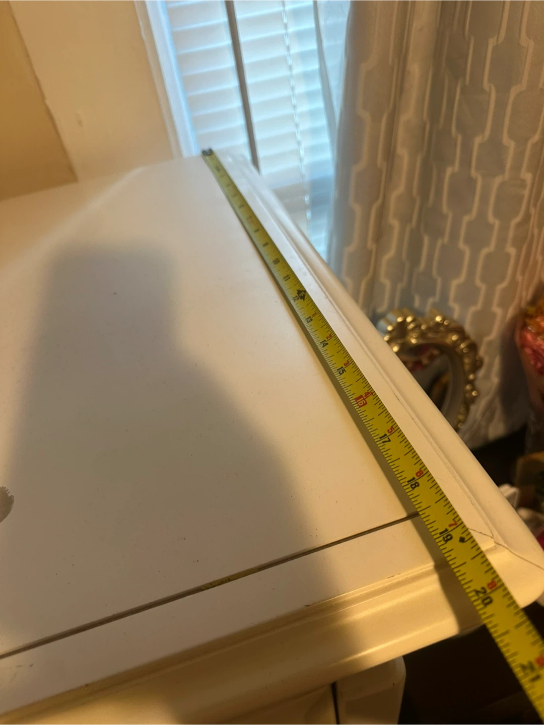 White 6-Drawer Tall Dresser - photo 3