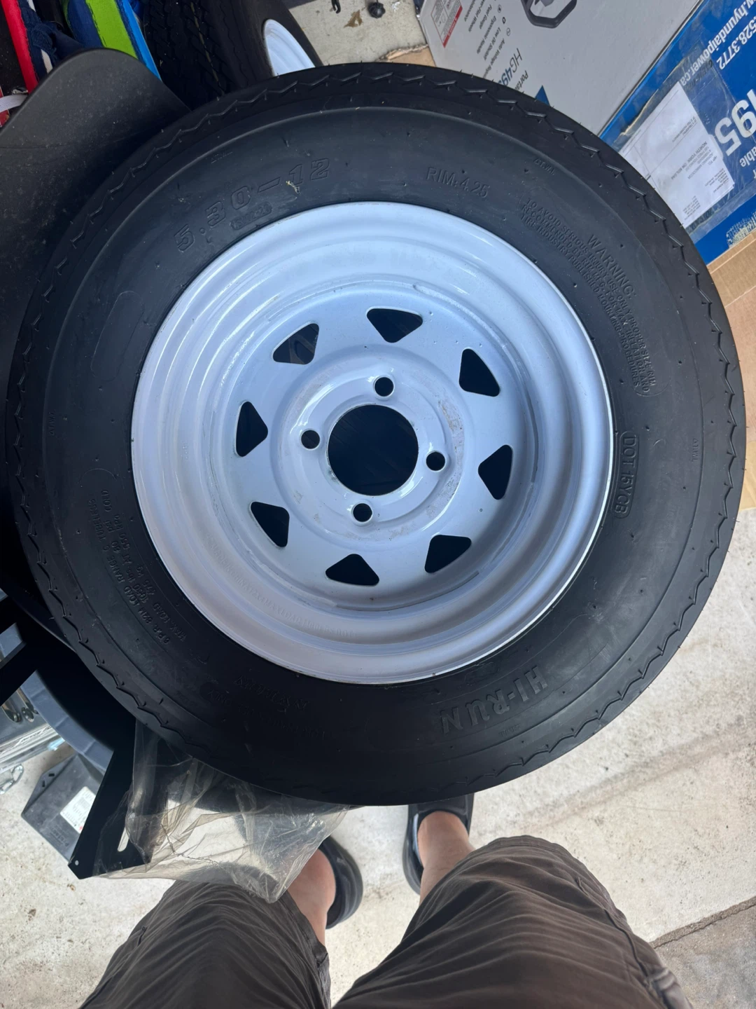 New Trailer tires - photo 2