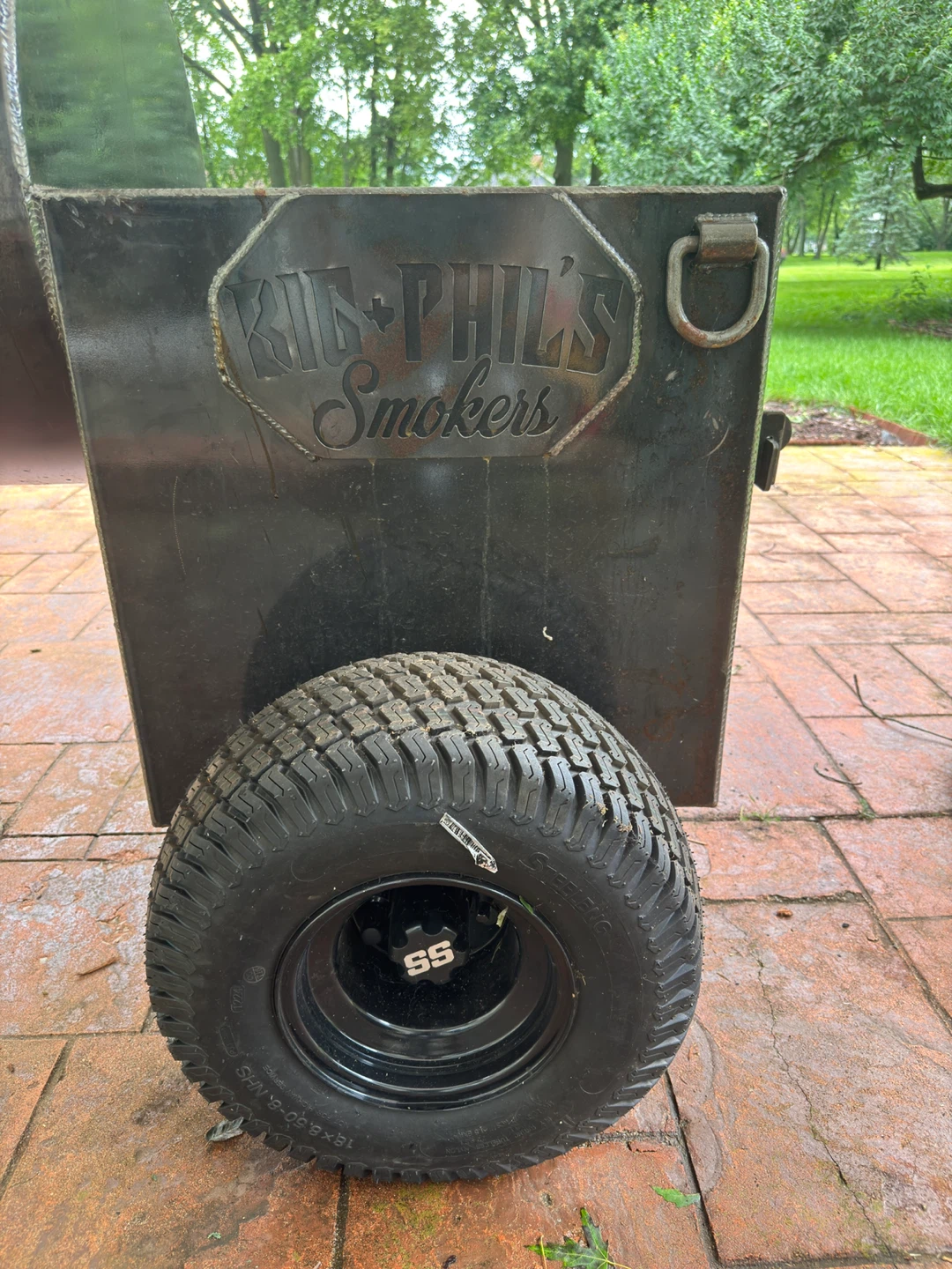 Custom Built Texas Smoker - Golf Cart Chassis - photo 4