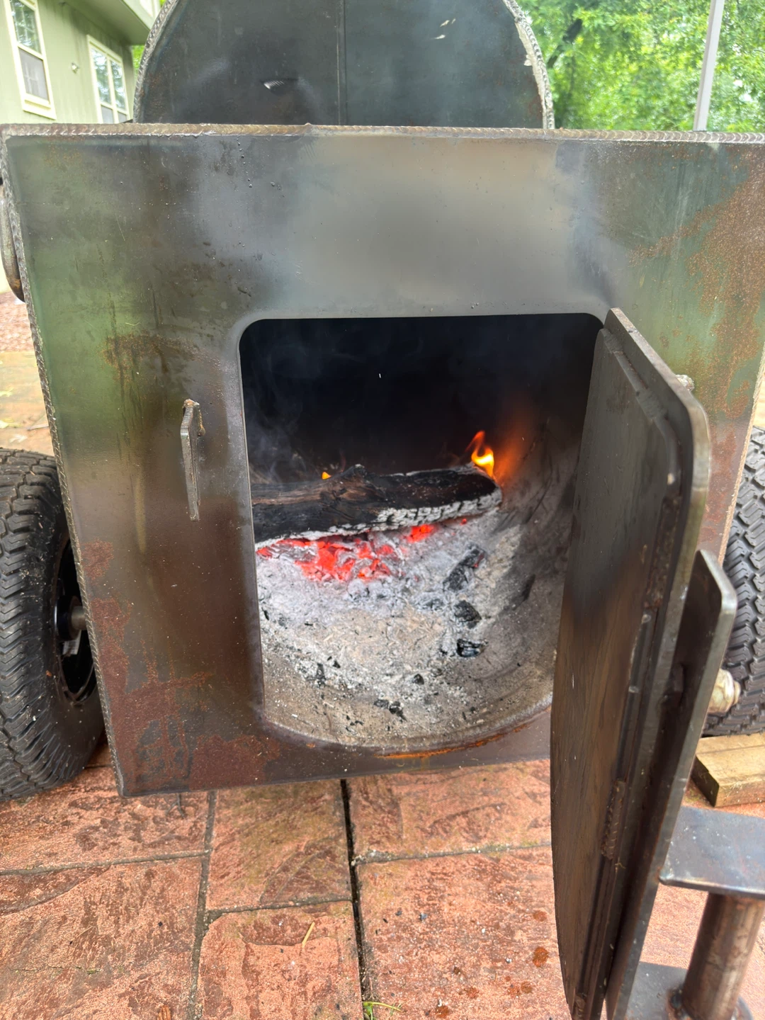 Custom Built Texas Smoker - Golf Cart Chassis - photo 5