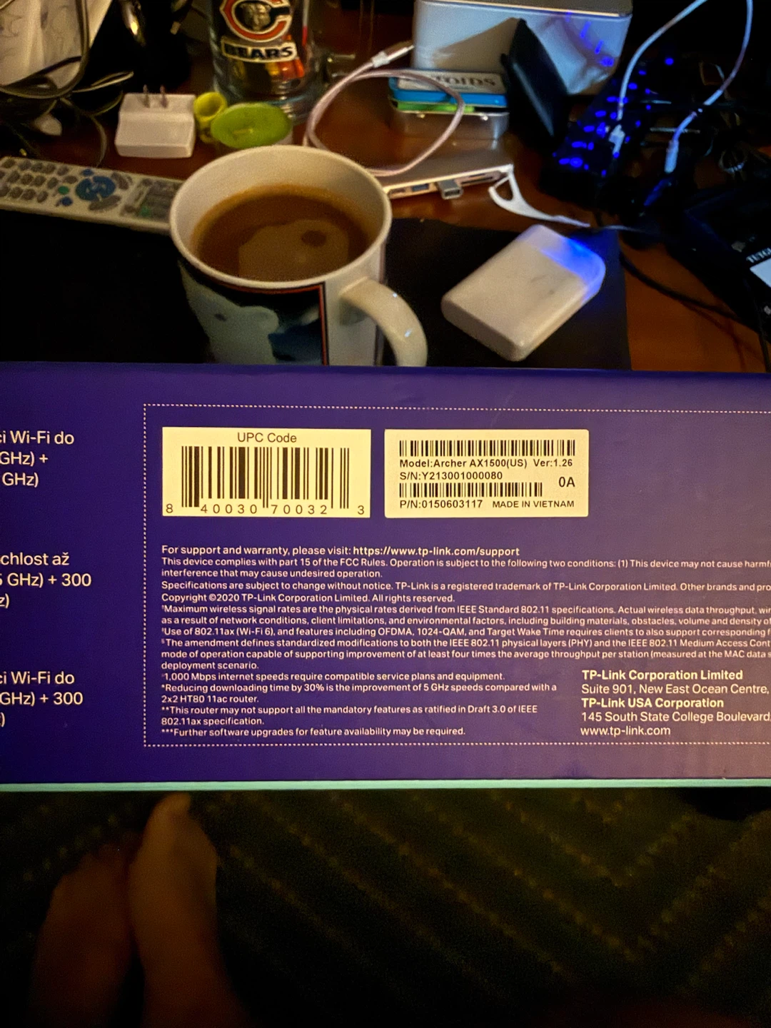 TP-Link AX1500 WiFi 6 Router Archer AX1500 - photo 2