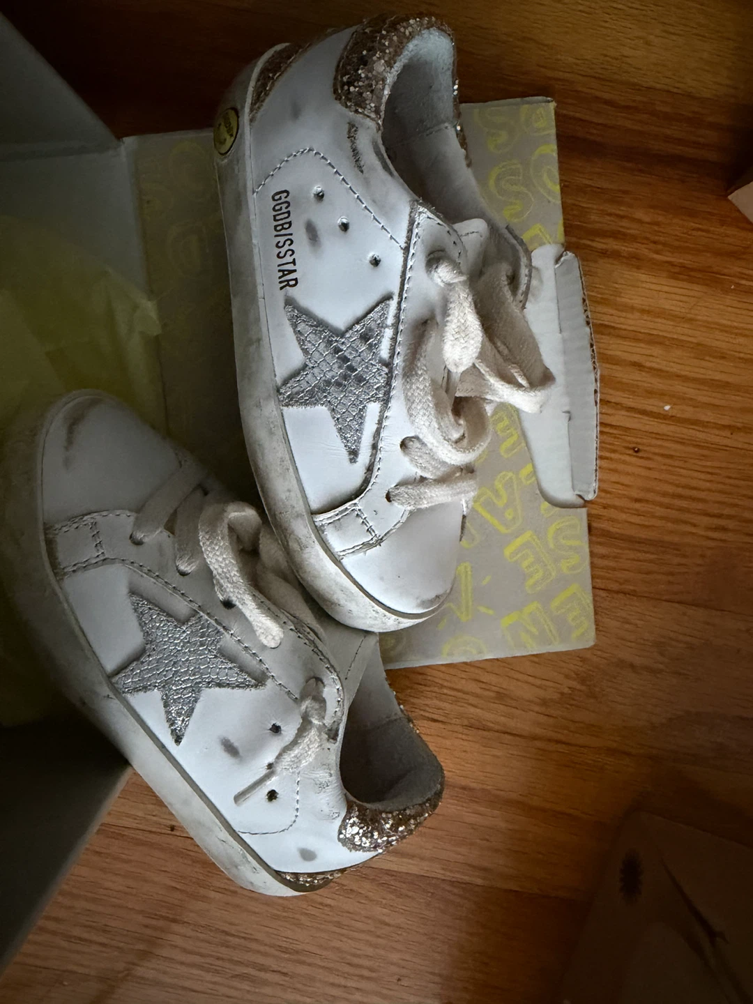 Golden Goose Kids Super Star Classic Sneakers Size 24 - photo 3