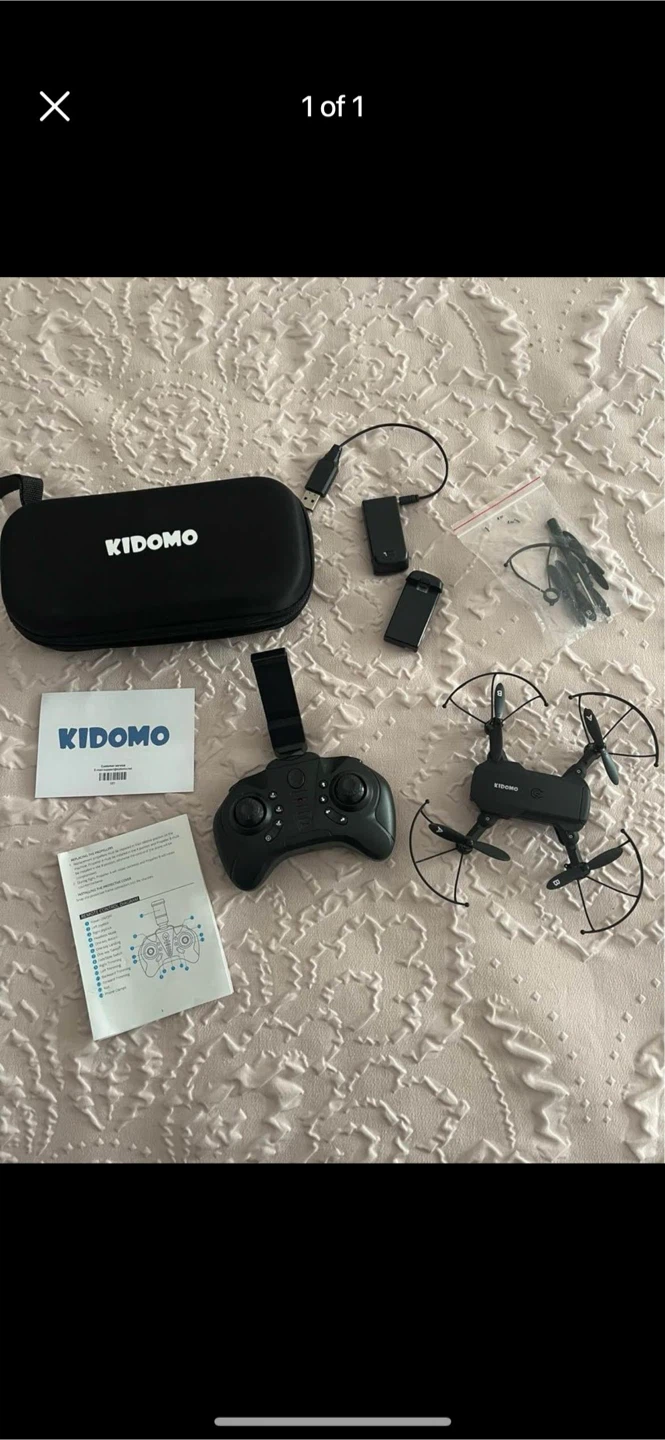 KIDOMO Mini Drone with Case and Accessories