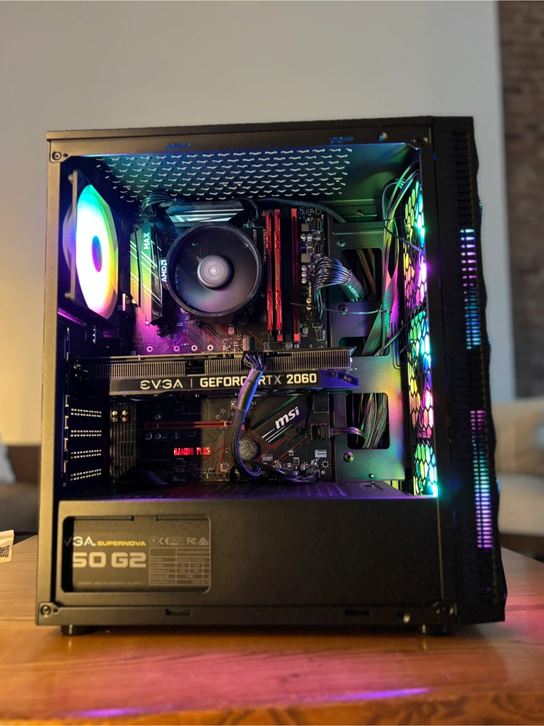 🌈 Aurora RTX Gaming PC – RTX 2060 + Ryzen 5 | 16GB RAM | - photo 3