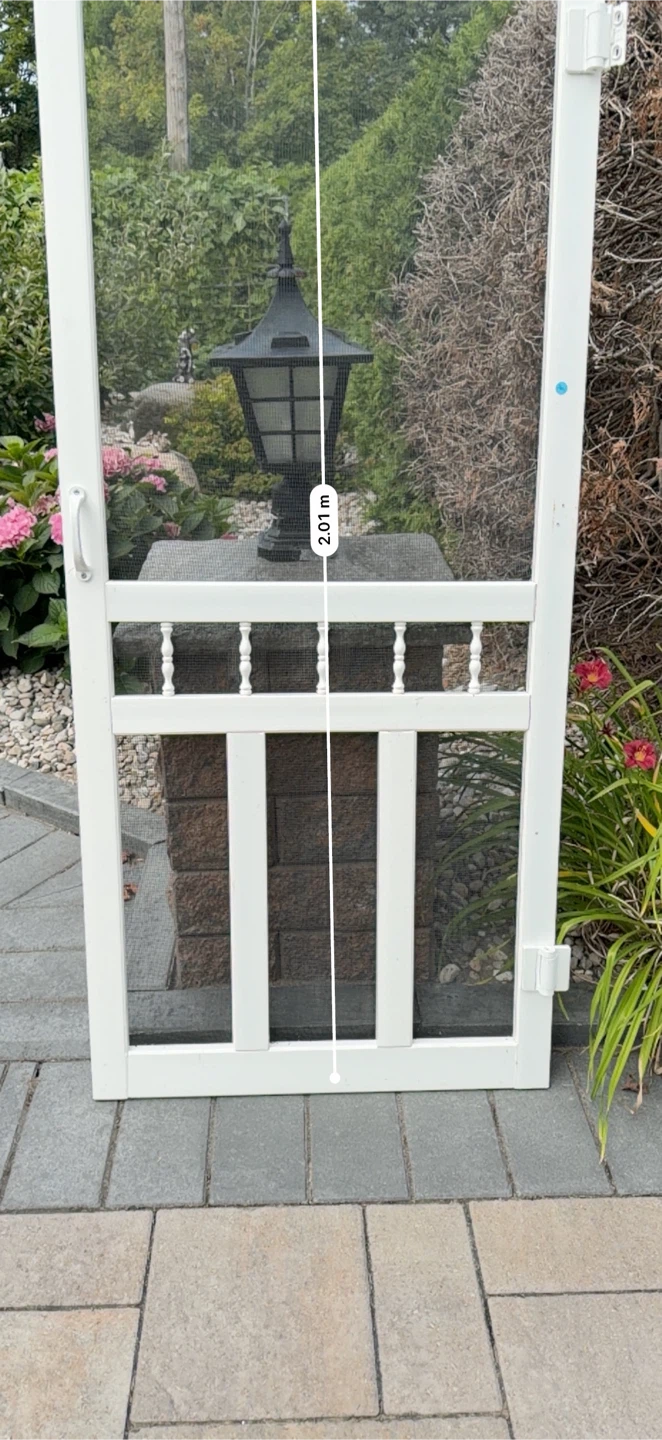White Screen Door - photo 2