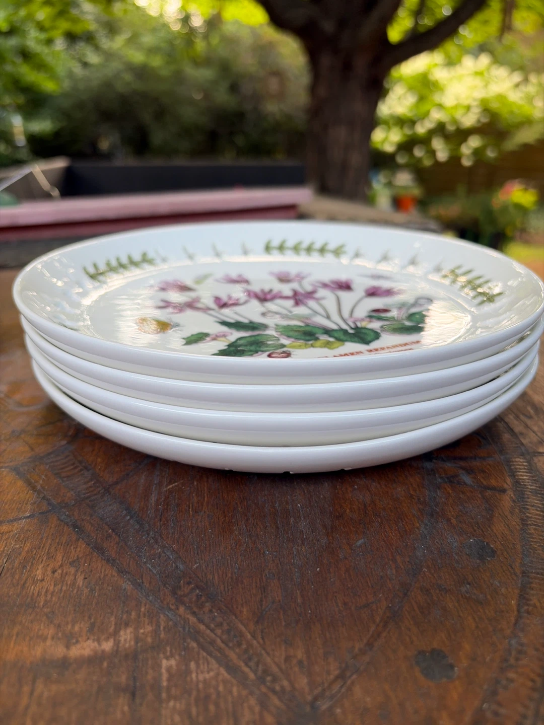Portmeirion Botanic Garden Plates - Cyclamen Repandum - photo 5