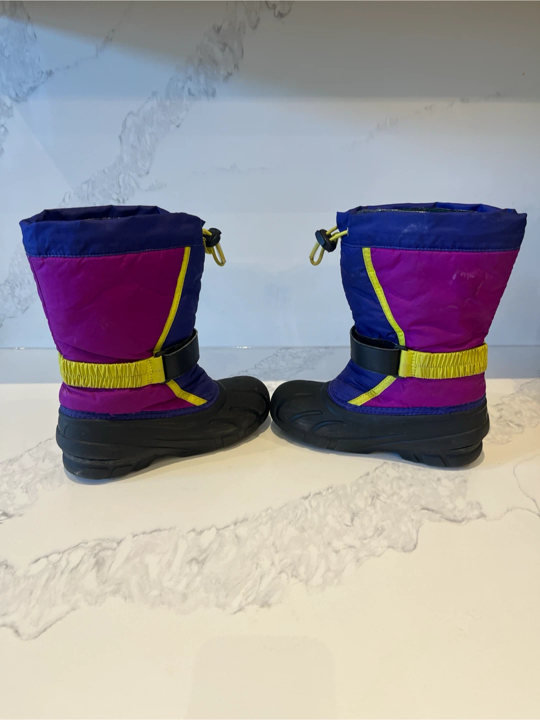 Sorel Winter Boots - Purple, Yellow & Blue - Size 1 Toddler - photo 2