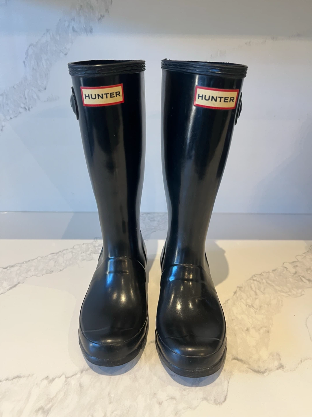 Hunter Tall Rain Boots - Black