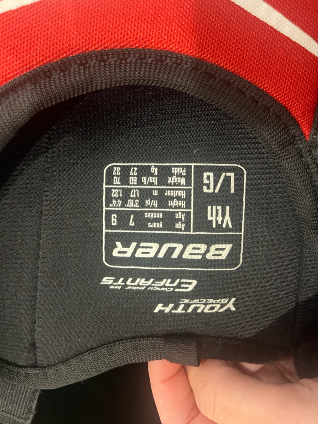 Bauer Legacy Premium Youth Hockey Starter Kit - L/G - photo 2