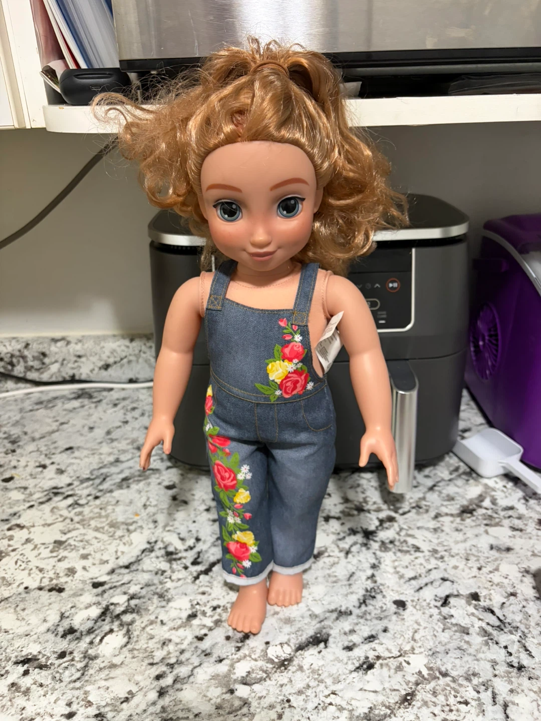 Disney Ily Toy Doll with Overalls