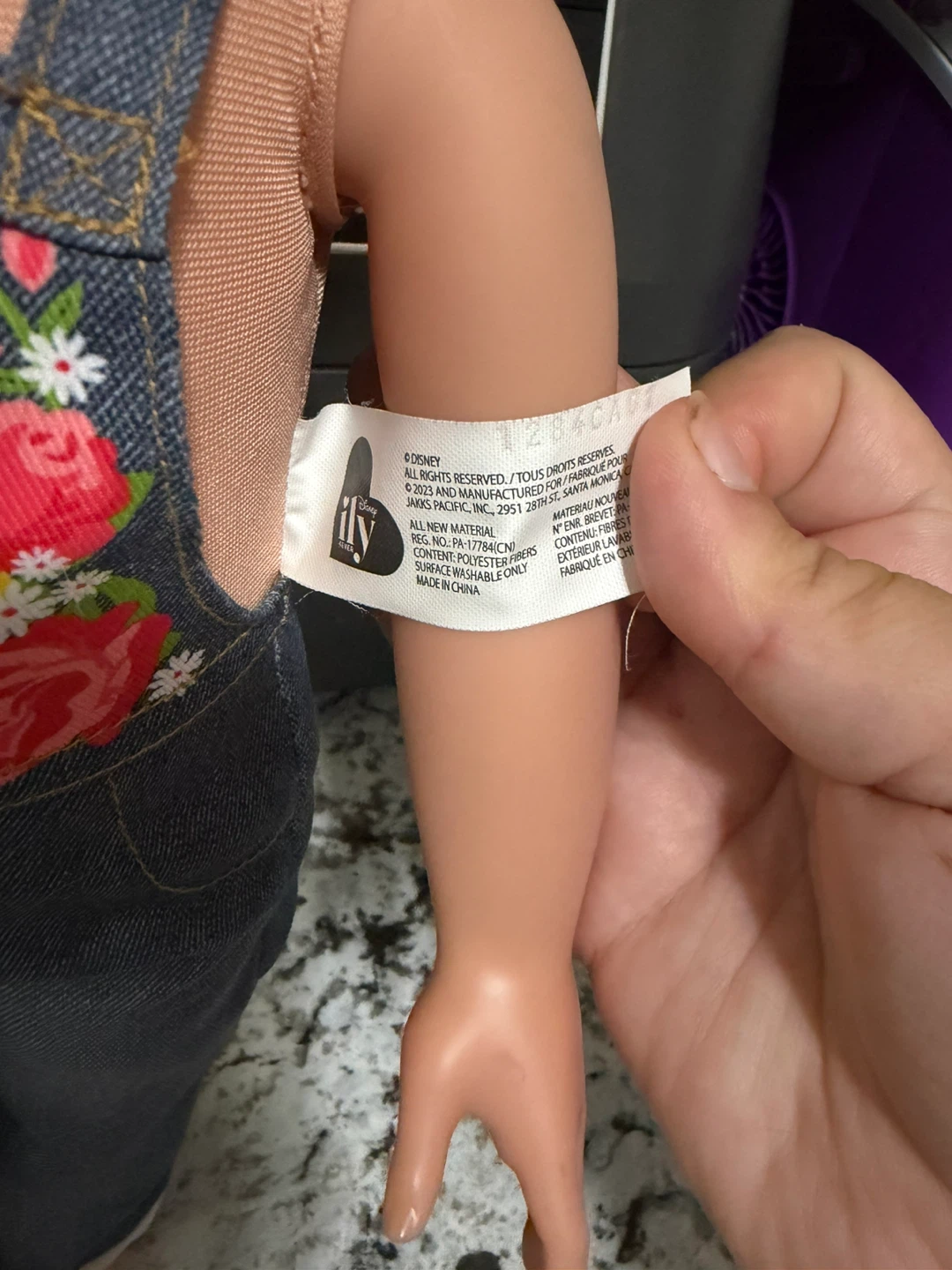 Disney Ily Toy Doll with Overalls - photo 2